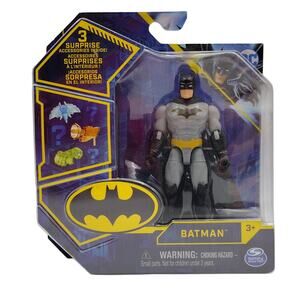 Batman 4" Action Figure Spin Master 2021 Brand New Sealed DC Comics Surprise Acc